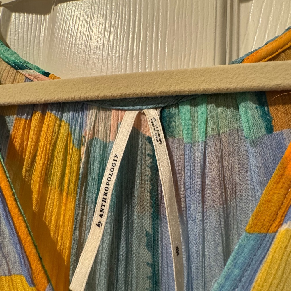 Anthropologie Ruffled Maxi Sundress - Picture 3 of 3